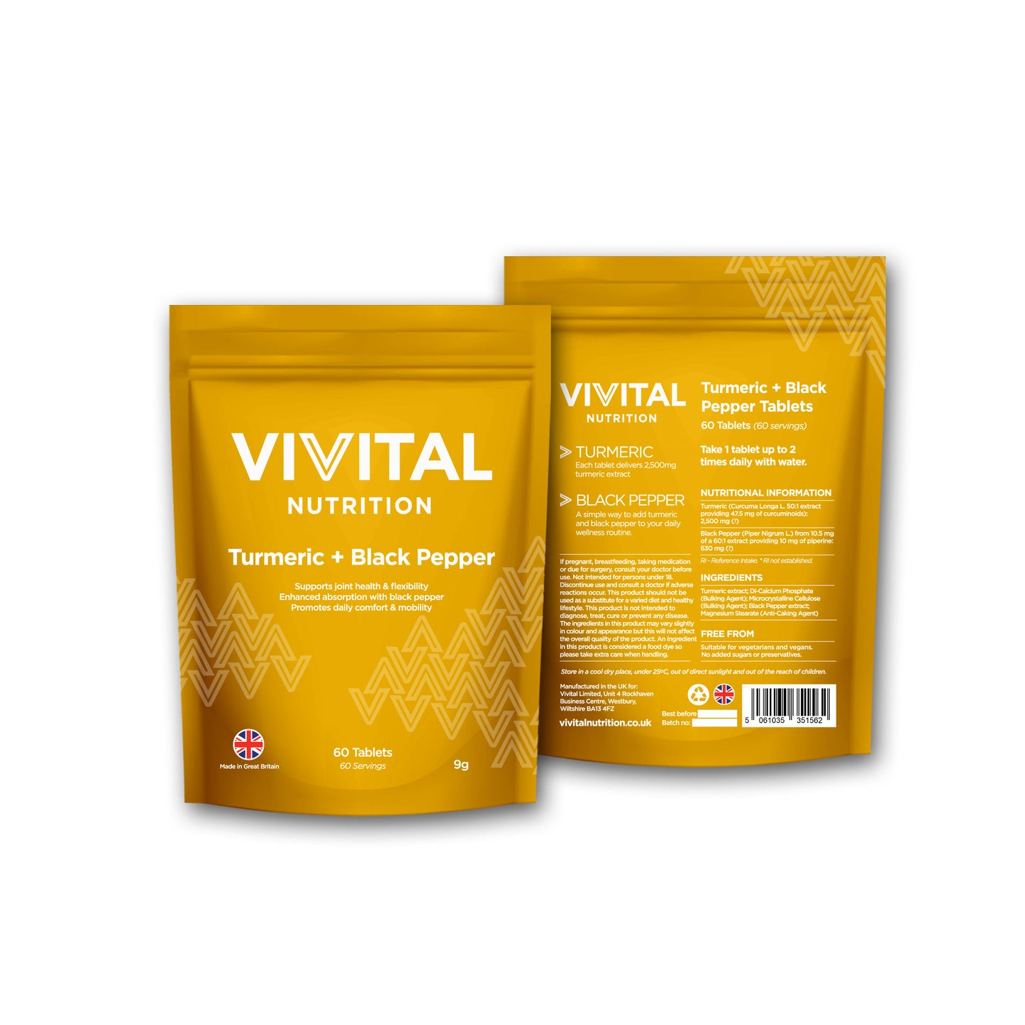 Turmeric + Black Pepper