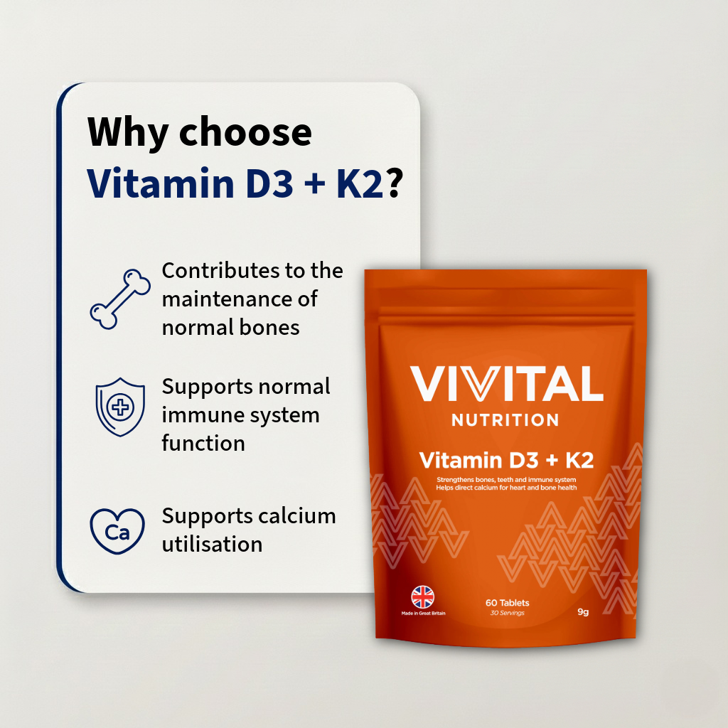 Vitamin D3 + K2